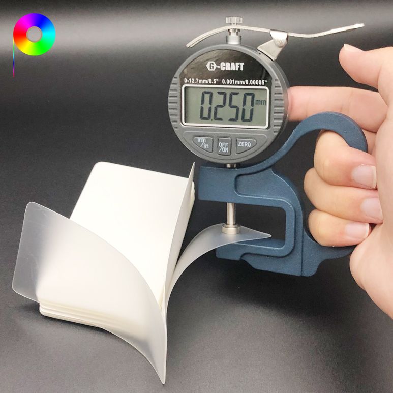 60mm*92mm 10mil 250micron 3 Layers PET Thermal Laminating Pouch Film for Lamination