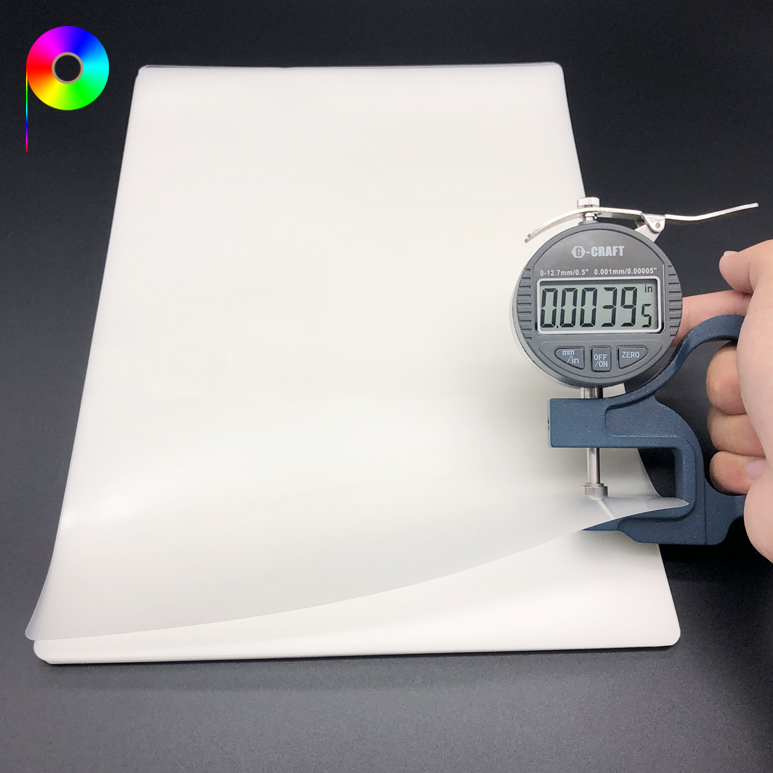 100micron A4 Size Glossy Polyester Laminating Pouch Film Sheet for Photo/Prints Lamination