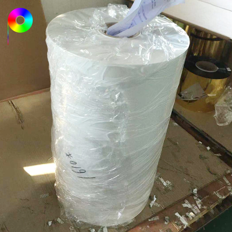 white color VOID tamper proof film 25/36/50 micron Milky White Color PET Tamper Evident Film Printed by White Opaque Ink