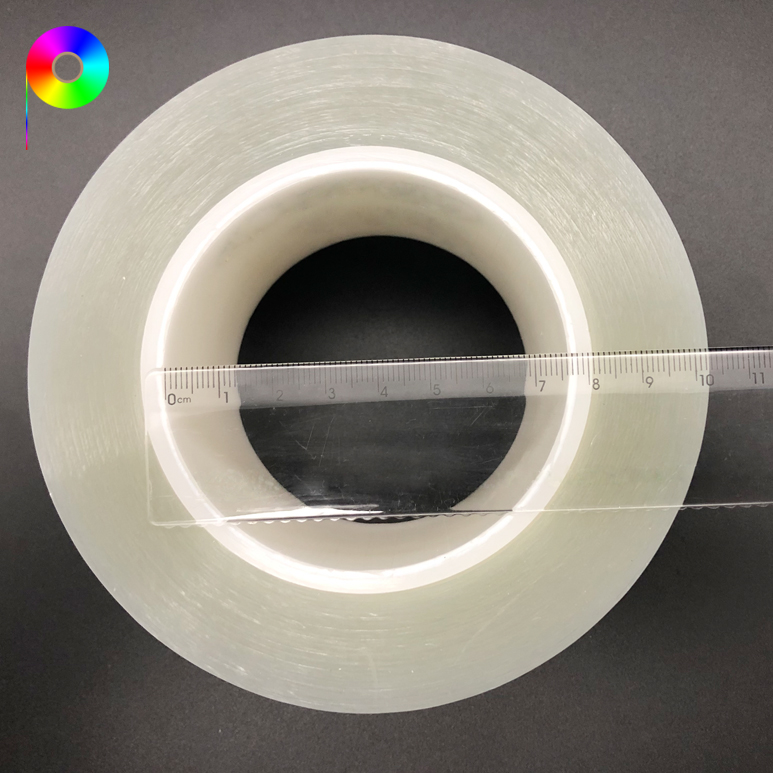 48 micron 1.9 mil PET Plastic Protective Film for Die-cutting Processing Protection