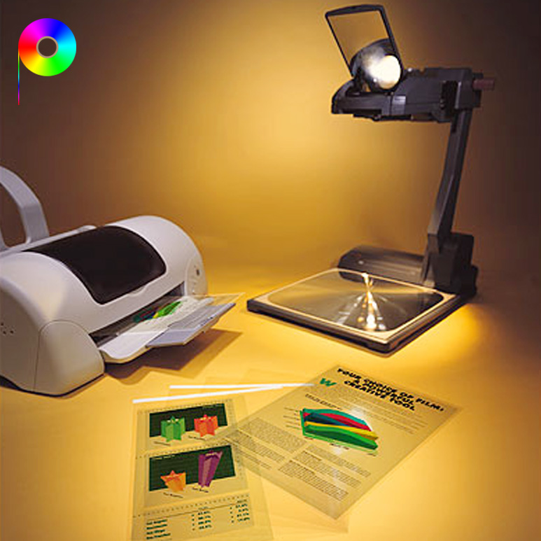 Various Appearances PET Base Overhead Projection OHP Film for Overhead Projector