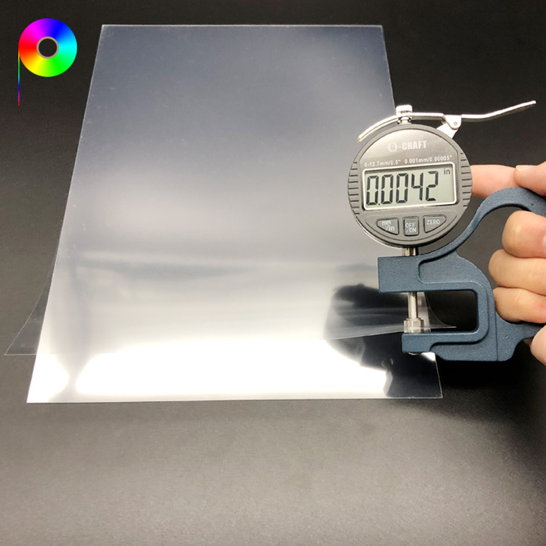 Inkjet Grade A4 Size 107micron PET Base Film Transparent OHP Film for Inkjet Printer