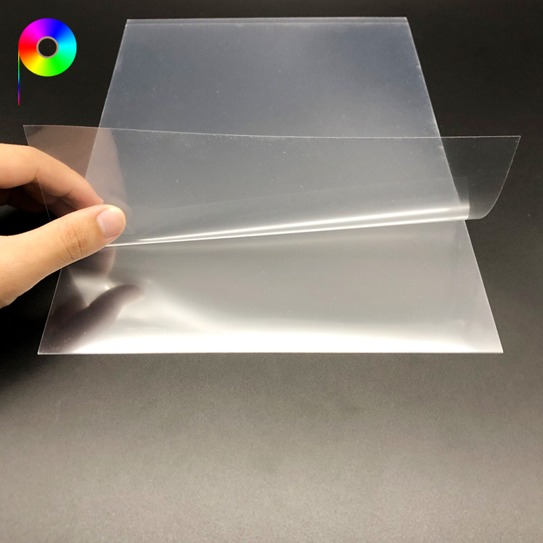 109μm A4 Size Single Side Printable Thin Frosted Transparency Film for Overhead Projector
