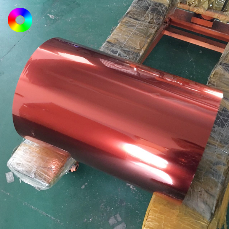 siliconized tamper evident film Siliconized Anti-stick Tamper Evident Film for Security Tape with Various Thicknesses