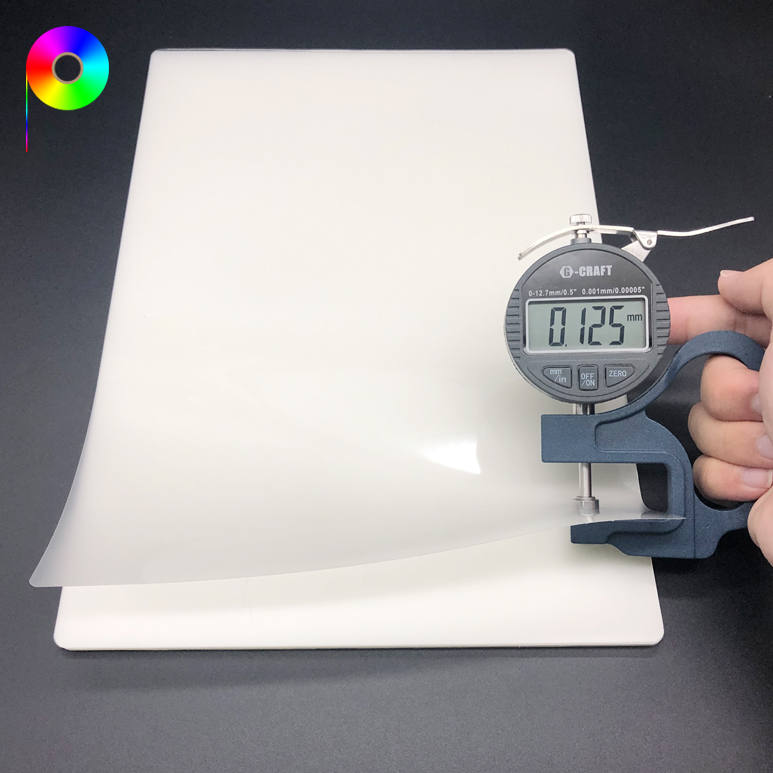 Glossy 125micron A4 Size 216*303mm PET Laminating Pouch Film 5mil 8.5*11.9inch