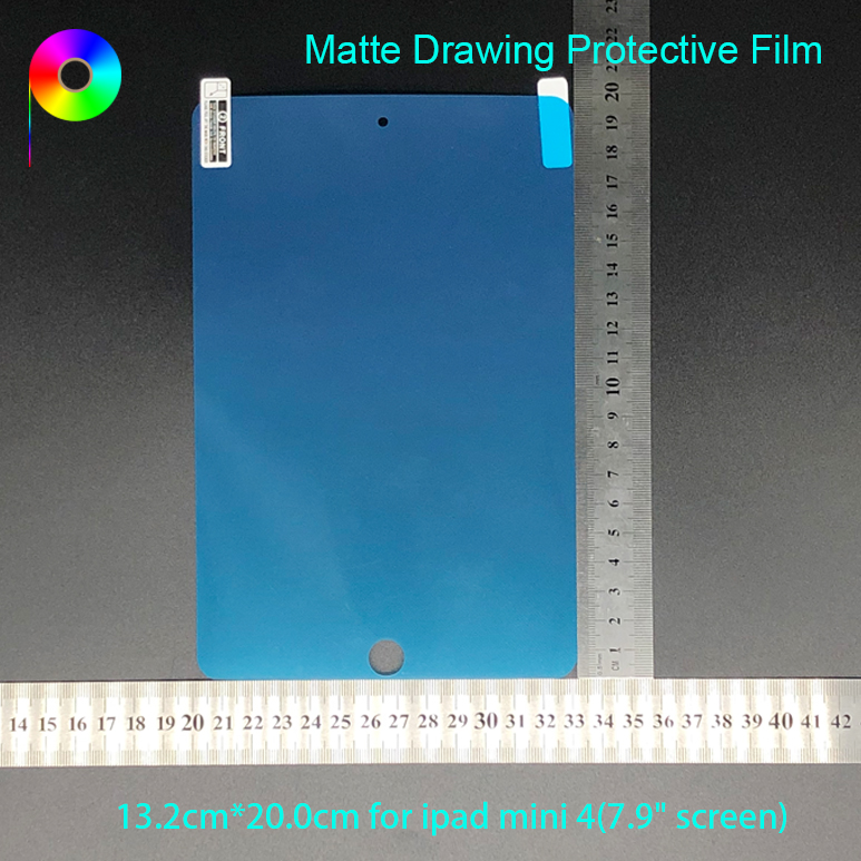 7.9" Paper-Like Thin Frosted Effect Matte Drawing Protective Film for iPad Mini 4 Screen