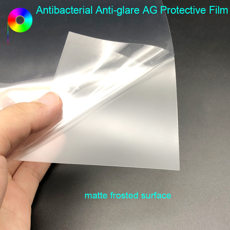 Matte Finish Anti-scratch Anti-glare Antibacterial Screen Protective Film for Public Touch Screen