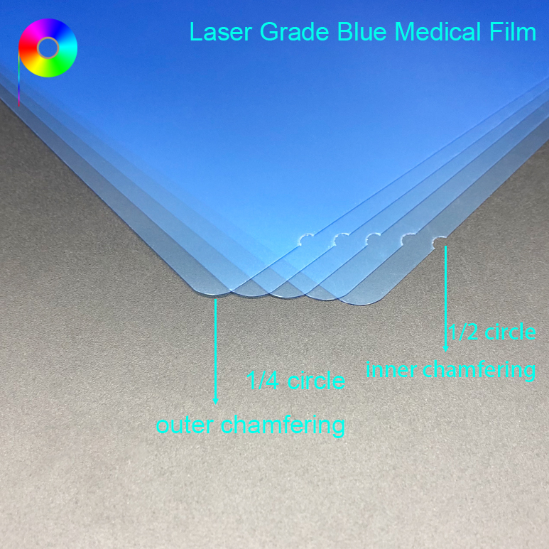 8"*10" Blue Finish Laser Printing Medical X-ray Film for Dry Digital Laser Printer China Supplier