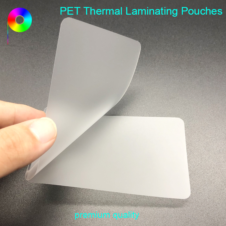 5 Mil Business Card Size 2-1/4 X 3-3/4 Glossy Thermal Laminating Pouches, Pack of 100 Sheets