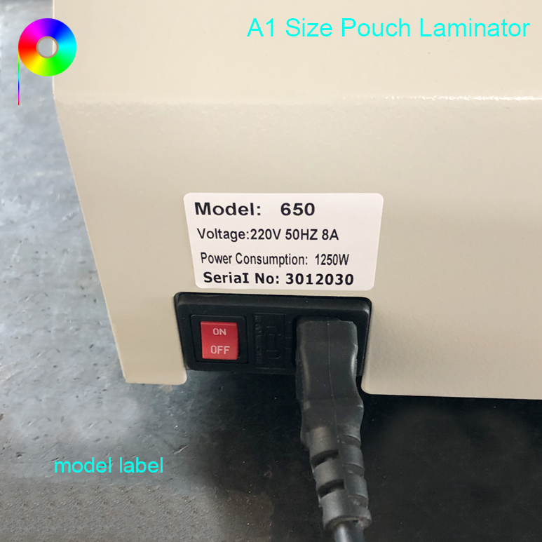 A1 Size Pouch Laminator for Thermal / Hot Lamination and Cold Lamination