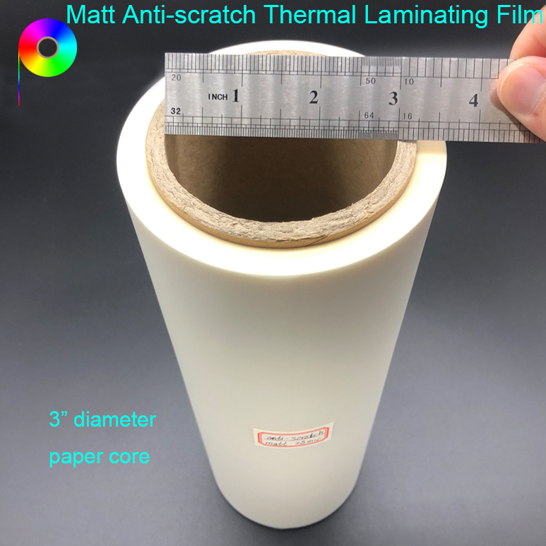 Scratch Resistant Anti-scratch BOPP Thermal Lamination Film Roll with Glossy and Matte Appearance