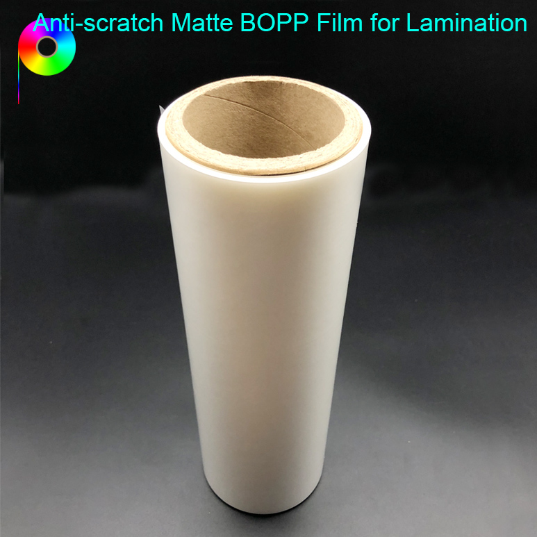 18micron Scratch Resistant Matte BOPP Film for Paper Prints Lamination