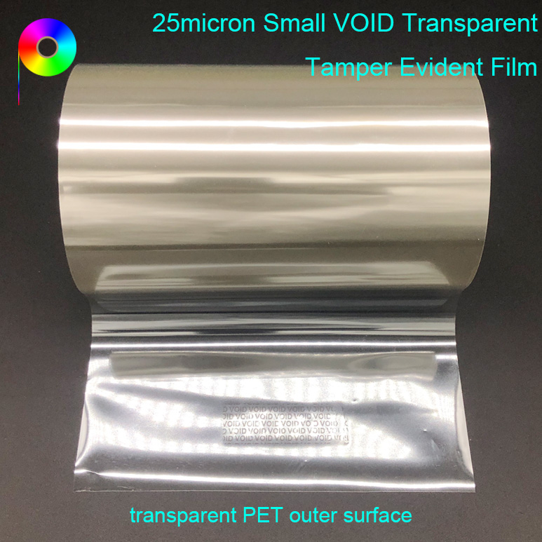 25micron Small VOID Transparent PET Film for Hologram Embossing
