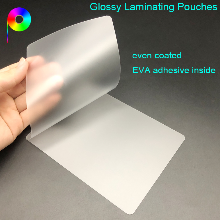 215micron 106mm*148mm Custom Size Transparent Glossy Lamination Pouches