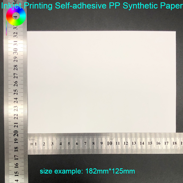 110micron Inkjet Printing Self-Adhesive PP Synthetic Paper Matte Finish