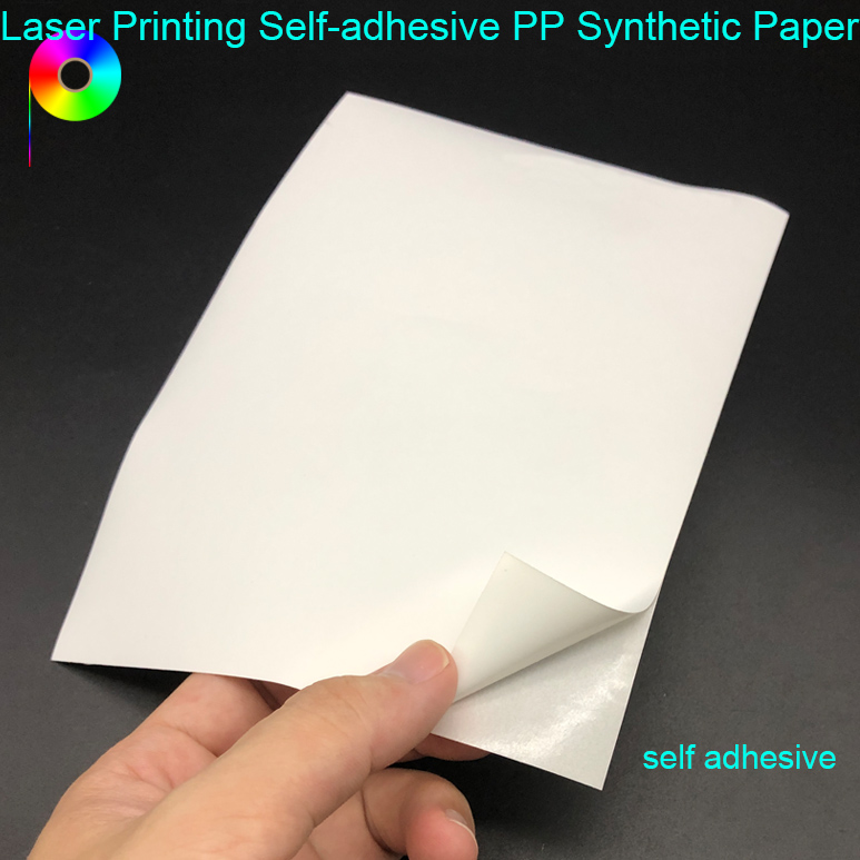 75micron Laser Printing Matte Self-Adhesive PP Synthetic Paper Label