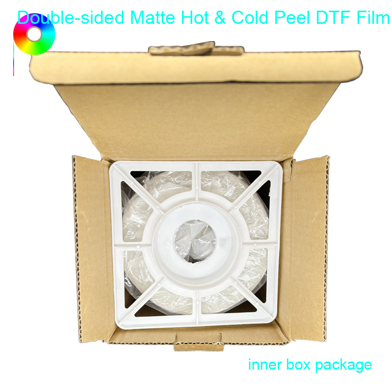 13inch Double-Sided Matte Hot & Cold Peel DTF Film For Textile Product