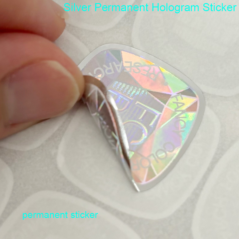 A Permanent Metalized Hologram Sticker Project For A Partner In Israel