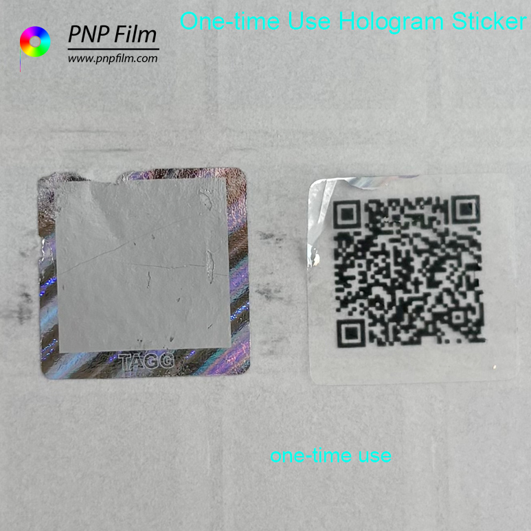 A Metallized One-Time Use Hologram Sticker Project For A Partner In Ghana