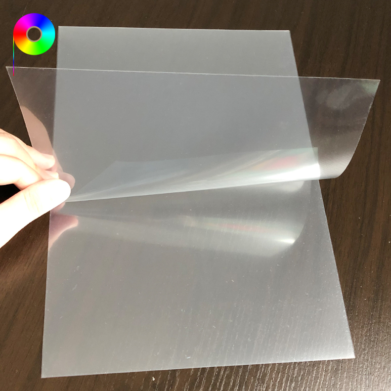 Thin Frosted PET Based Overhead Projection OHP Film 109micron A3/A4/Customized Size