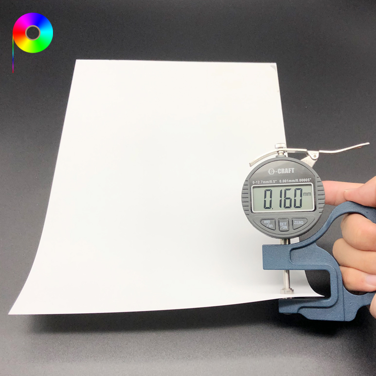 160micron Front Printing Backlit Film for Water-based/Oil-based Dye Ink and Pigment Ink