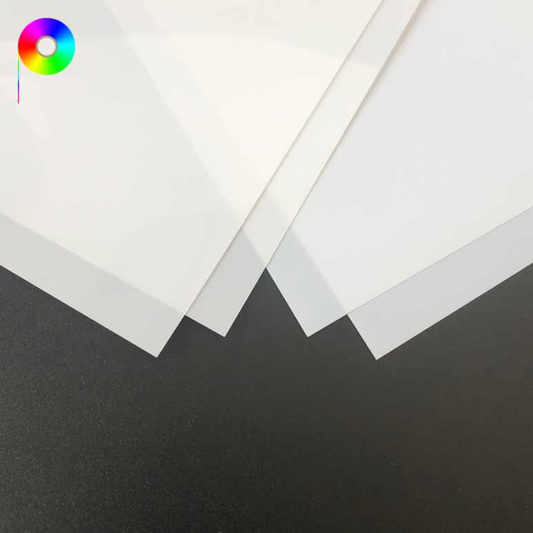 Various Thicknesses Front Printing PET Backlit Film Suitable for Various Inks