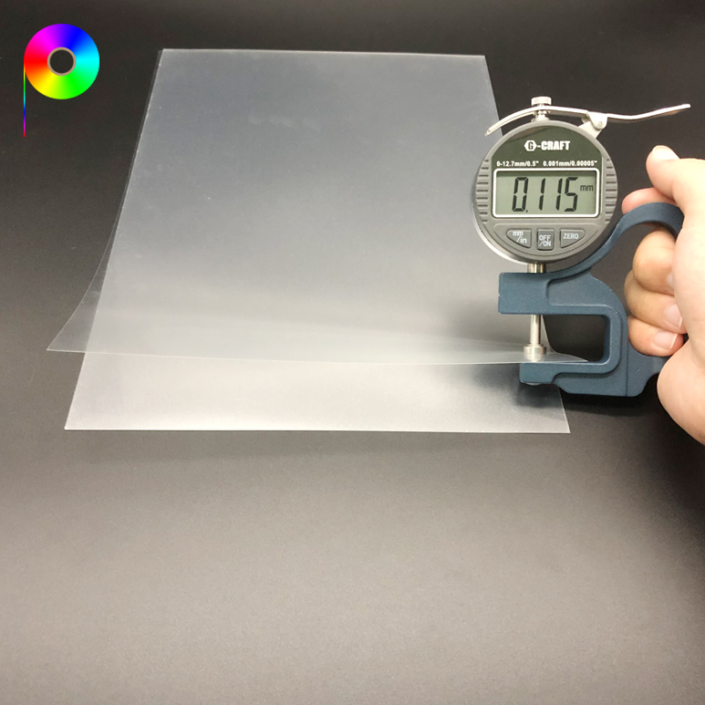 115micron coarse frosted OHP film 115 micron A4 Size Strong Frosted Effect OHP Transparency Film Sheets for Projection Purpose