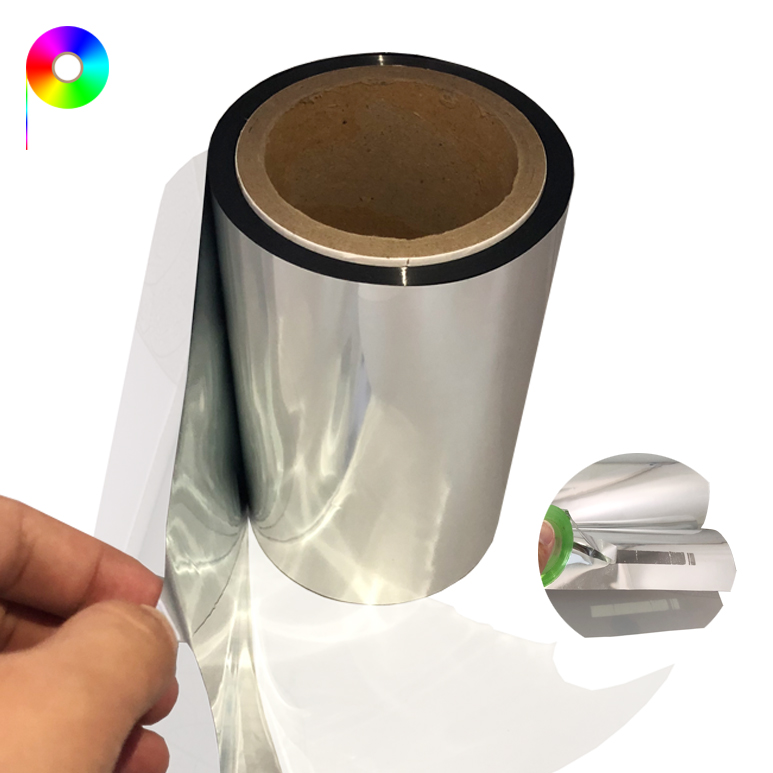 one time silver tamper evident material Total Transfer One-time Used Metalized Tamper Evident Film Gold Silver Other Colors