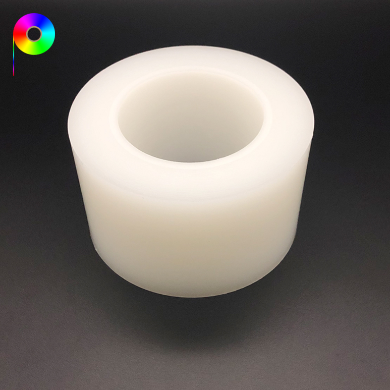 PE protective film 48 micron 1.9 mil 5~8 g/25mm PE Protective Film for High Gloss Products Protection