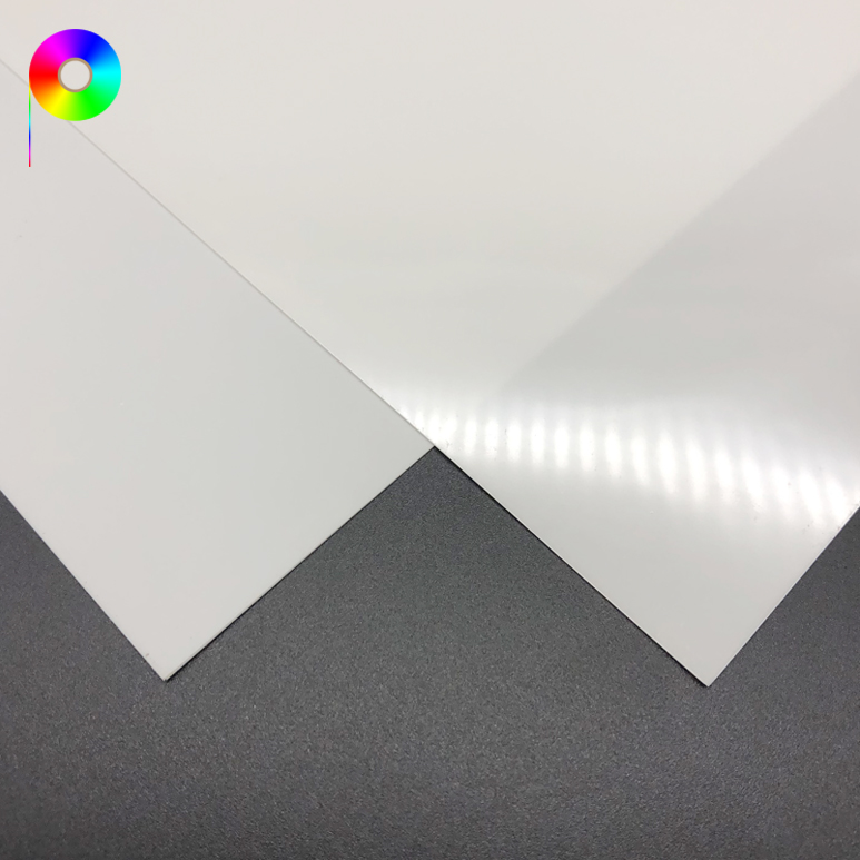 glossy and matte backlit film Solvent Based Front Printing Backlit Film for Solvent Ink and Eco-solvent Ink