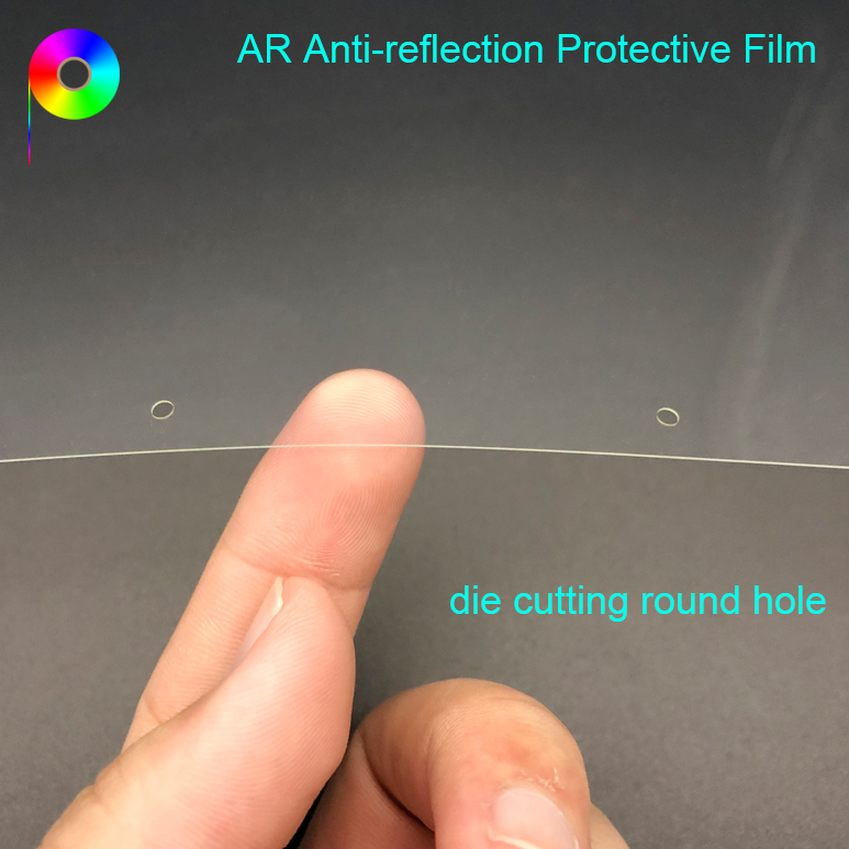 die cut AR protective film 265micron Excellent Abrasion Resistance AR Anti-reflection Protective Film on PET/OCA for Screens