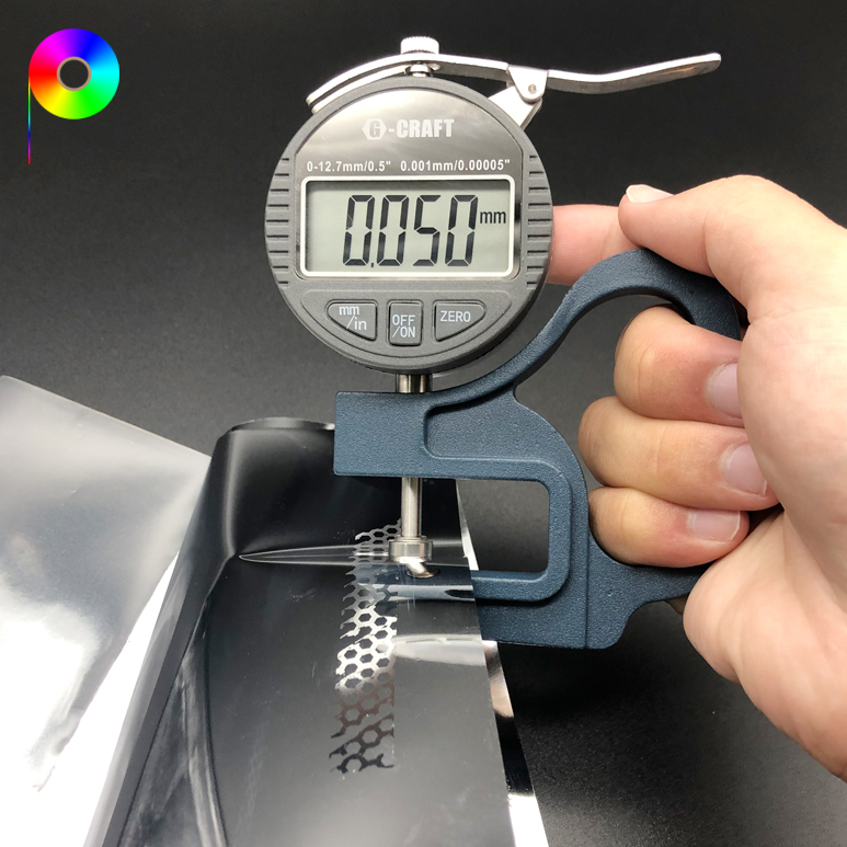 50micron silver beehive tamper evidence film Partial Transfer Custom Tamper Proof PET Tamper Evident Film with Customized Color