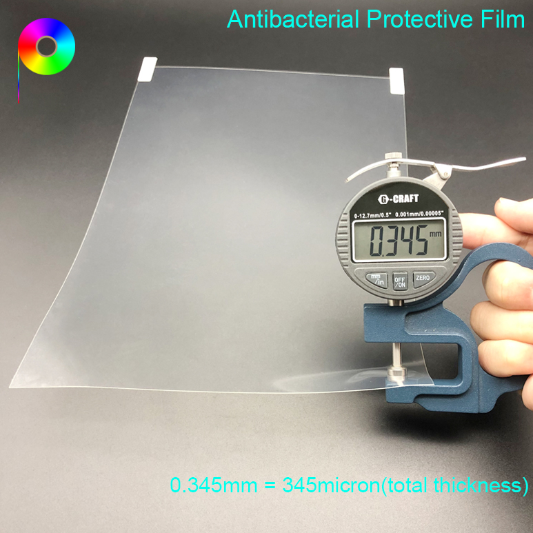 High-definition HD Permanent Antimicrobial Screen Protector for Electronic Device Display