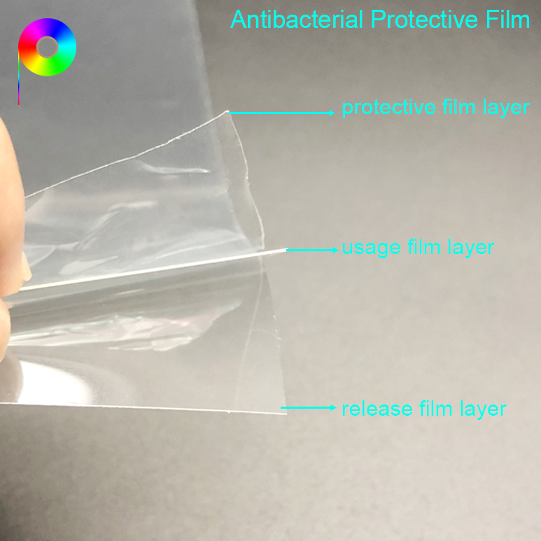 High-definition HD Permanent Antimicrobial Screen Protector for Electronic Device Display