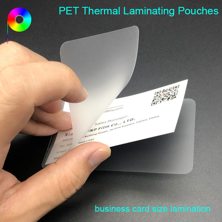 5 Mil Business Card Size 2-1/4 X 3-3/4 Glossy Thermal Laminating Pouches, Pack of 100 Sheets