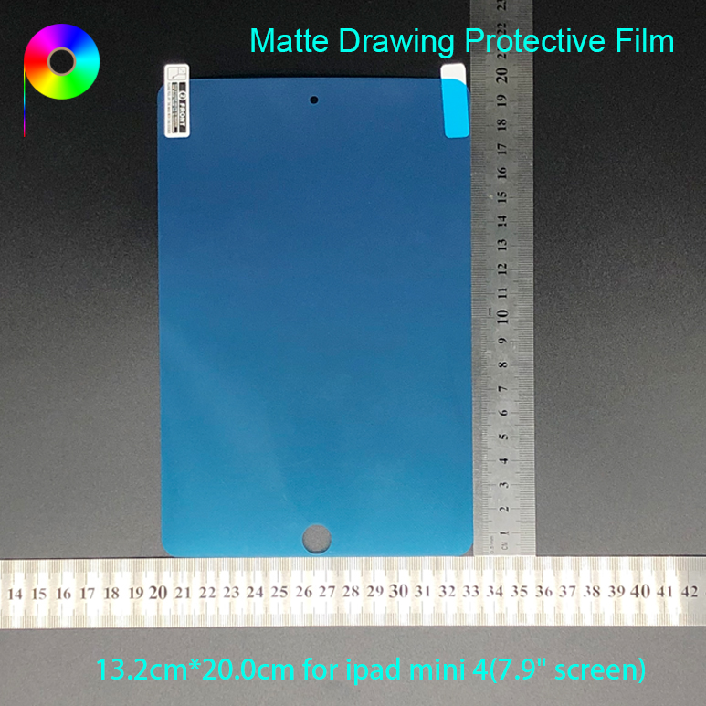 matte drawing protective film for ipad mini 4 screen 7.9" Paper-Like Thin Frosted Effect Matte Drawing Protective Film for iPad Mini 4 Screen