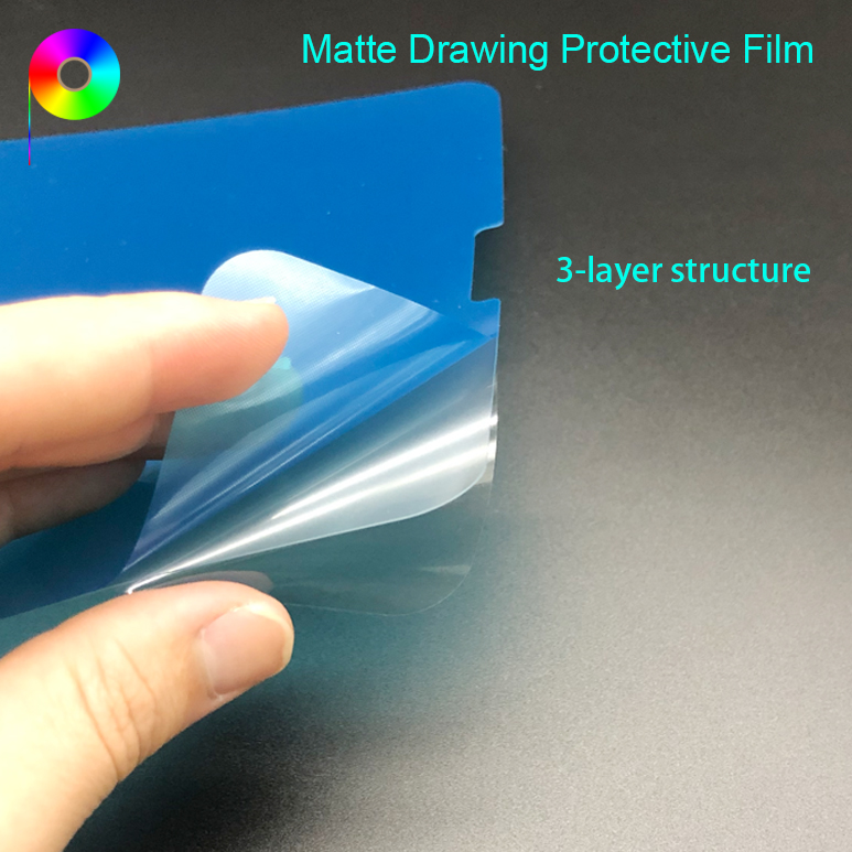 3 layers sturucture matte drawing protective film Thin Frosted Anti-slip Matte Anti-glare Screen Drawing Protective Film for iPad Pro 11"