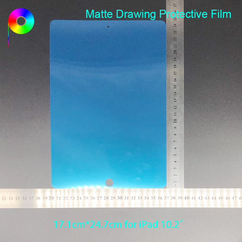10.2%22 matte drawing screen protective film 10.2" Coarse Frosted Anti-slip Matte Screen Drawing Protector for iPad 7 iPad 8 iPad 9