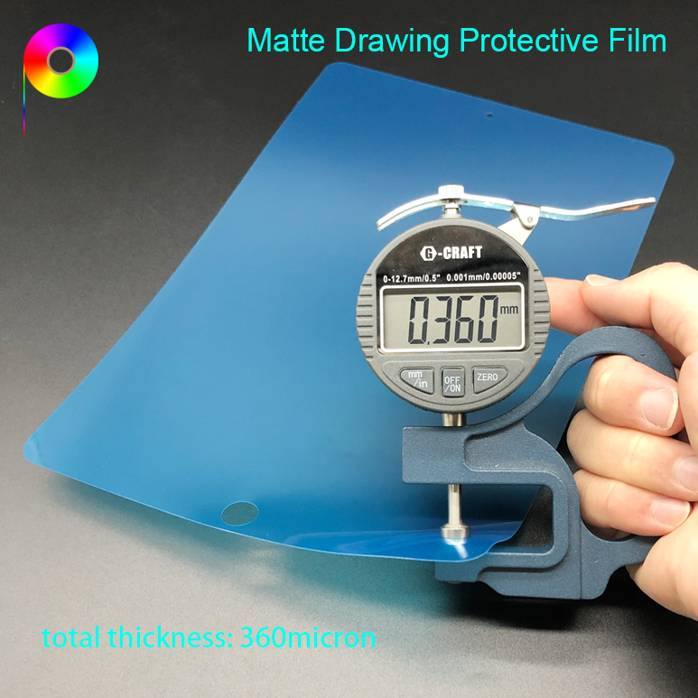360micron matte drawing protective film 10.2" Coarse Frosted Anti-slip Matte Screen Drawing Protector for iPad 7 iPad 8 iPad 9
