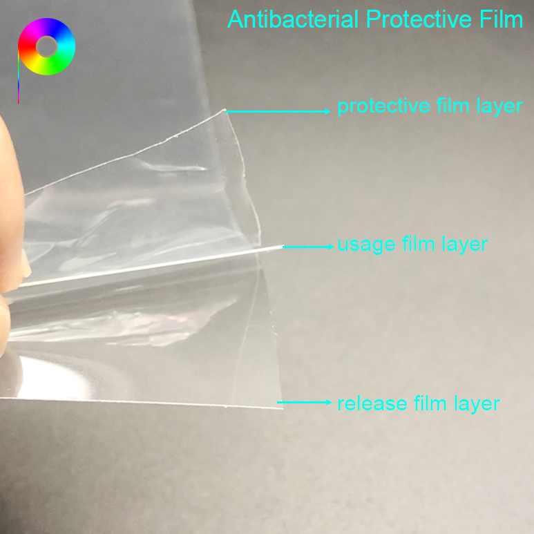 antimicrobial screen protector for electronic display High-definition HD Permanent Antimicrobial Screen Protector for Electronic Device Display