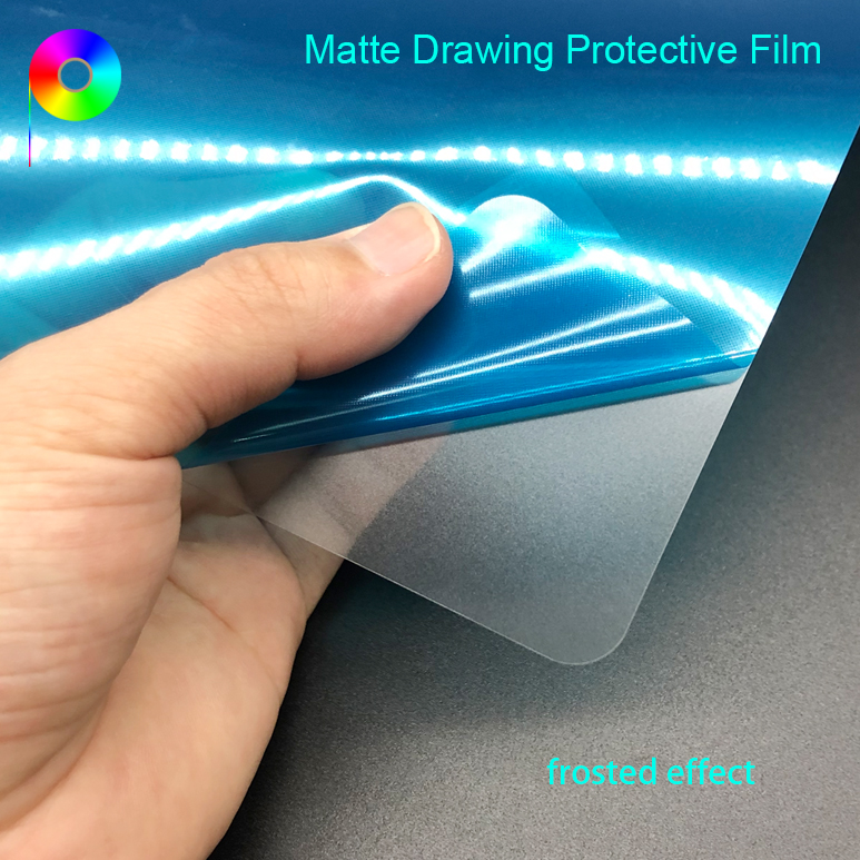 frosted effect of matte drawing protective film 10.2" Coarse Frosted Anti-slip Matte Screen Drawing Protector for iPad 7 iPad 8 iPad 9