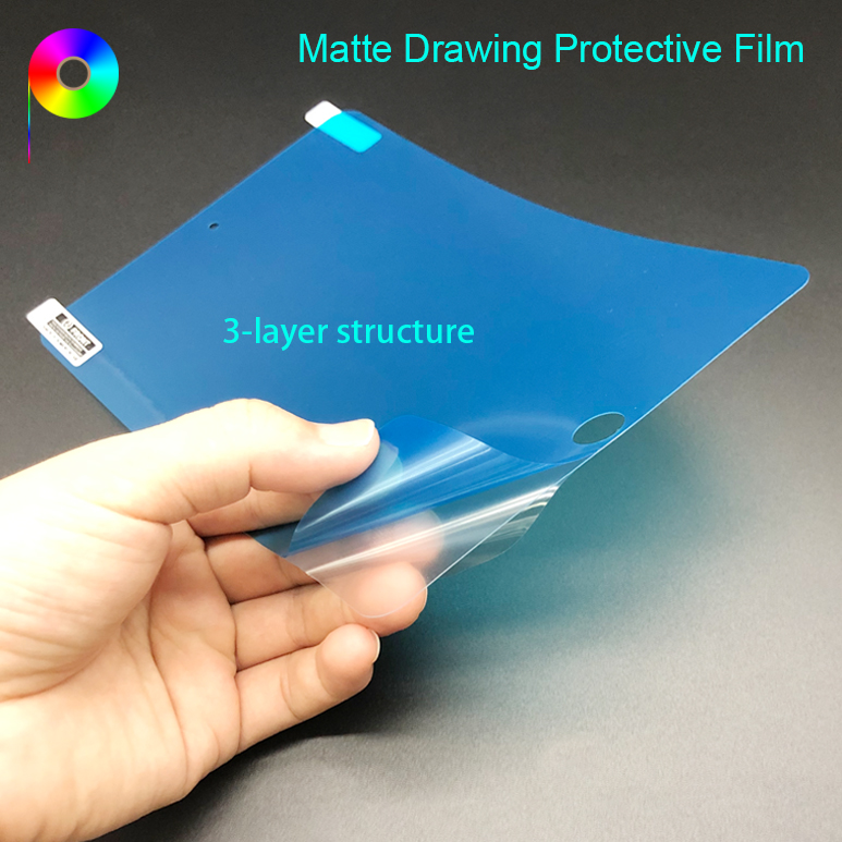 matte drawing protective film structure 7.9" Paper-Like Thin Frosted Effect Matte Drawing Protective Film for iPad Mini 4 Screen