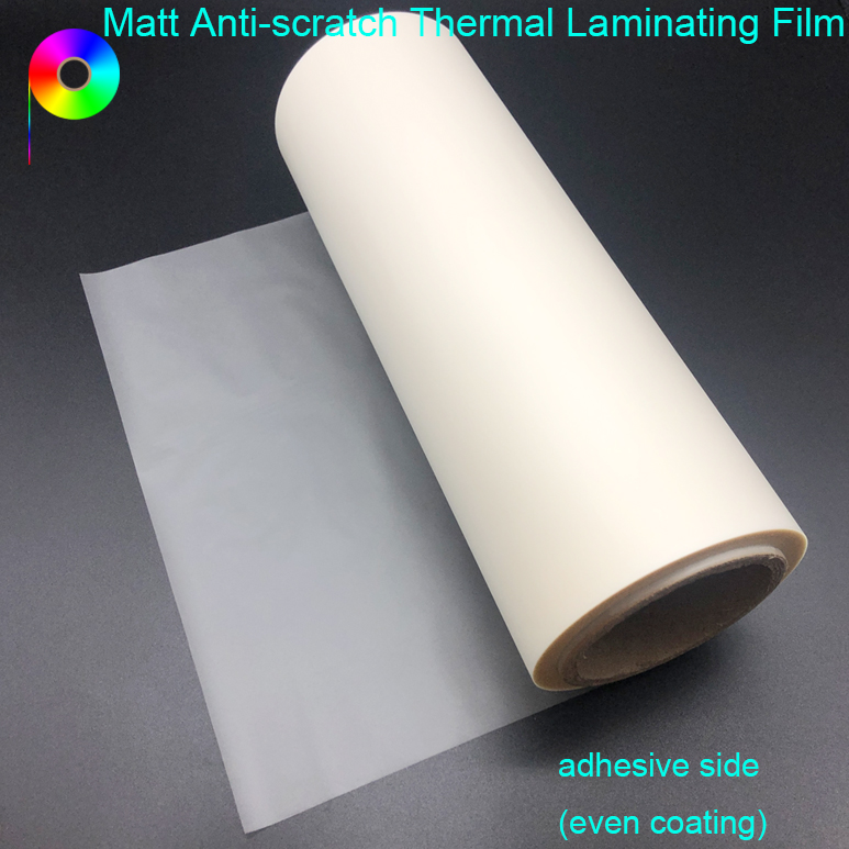 Scratch Resistant Anti-scratch BOPP Thermal Lamination Film Roll with Glossy and Matte Appearance