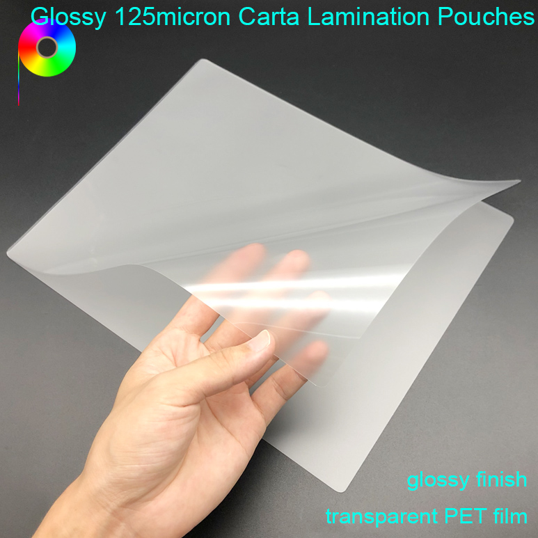 125micron 5mil Clear Glossy Hot Letter Carta Laminating Pouches 9 x 11–1/2" 230*290mm