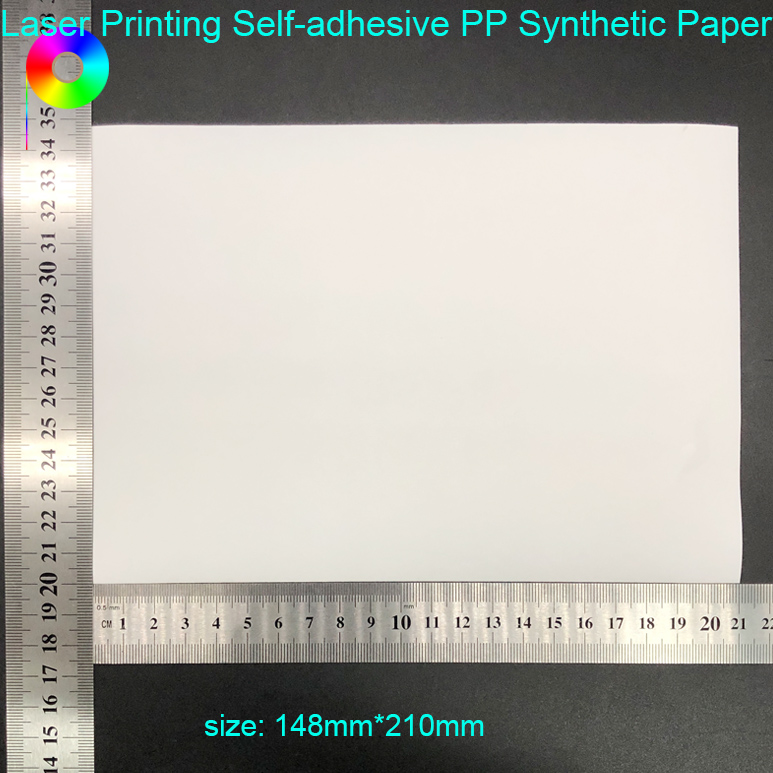 75micron Laser Printing Matte Self-Adhesive PP Synthetic Paper Label