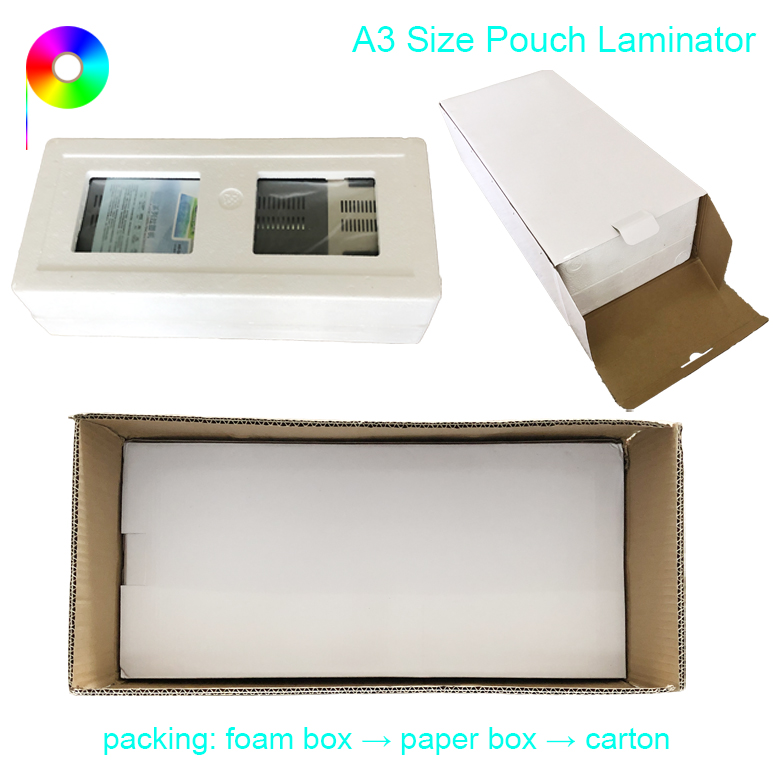 1mm Max Laminating Thickness A3 Pouch Laminator for Photos/Documents/Prints