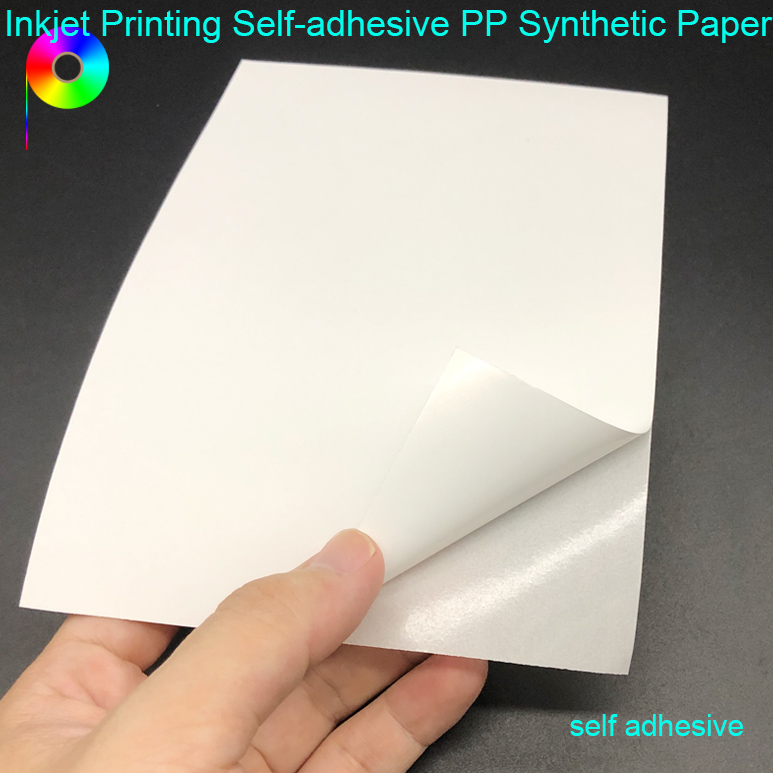 110micron Inkjet Printing Self-Adhesive PP Synthetic Paper Matte Finish