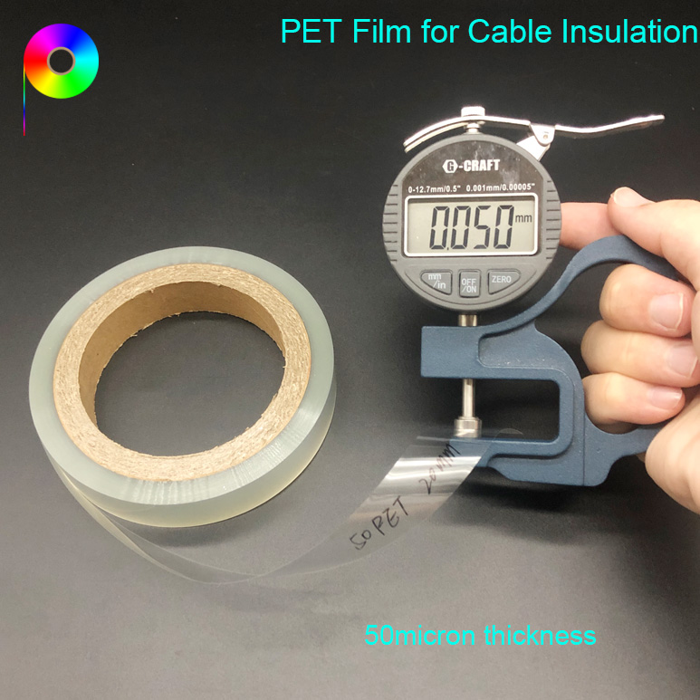 50micron thickness Custom Size Electrical Grade 50micron Polyester Film for Insulation Purposes
