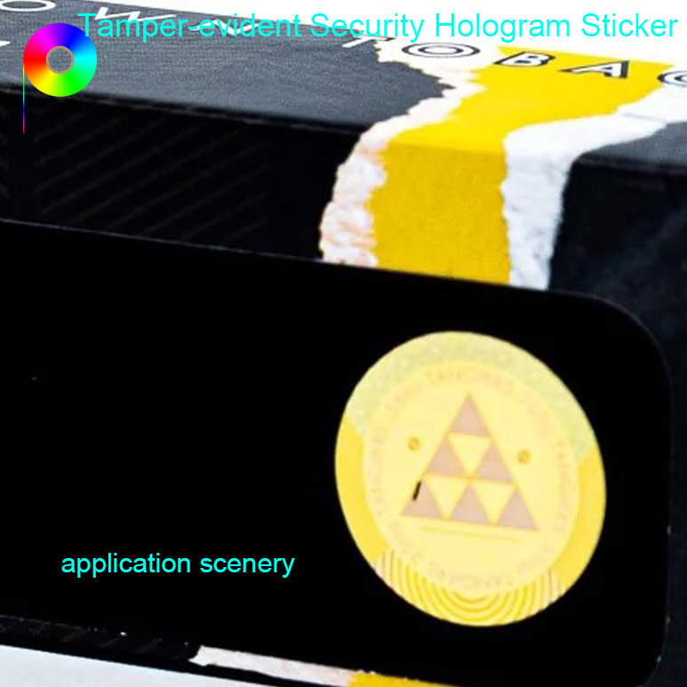 Custom Hologram Custom Color Generic Tamper-Evidence Hologram Sticker