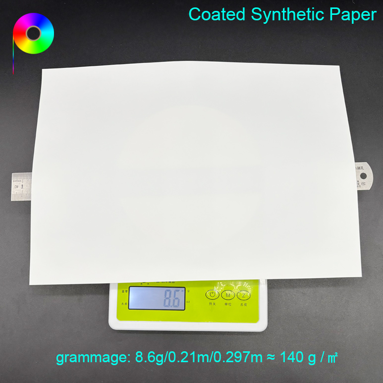 100micron A4 Size Double-sided Matte Coated Synthetic Paper for Laser Printer